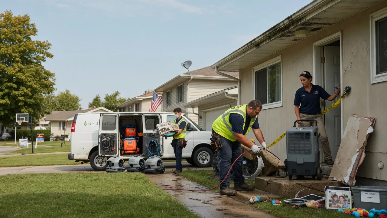 Water Damage Restoration in Fort Hill, PA near me